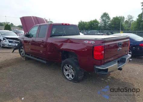 2015 Chevrolet Silverado 1500 2Lt из США, поврежденный, VIN 1GCVKREC6FZ167202
